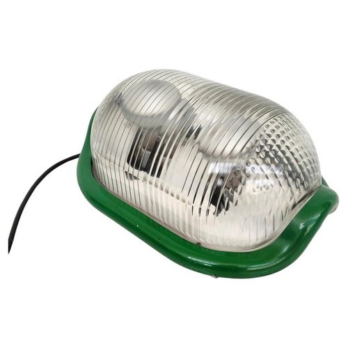 Green floor table lamp